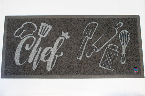 "Chef" Kitchen Floor Mat